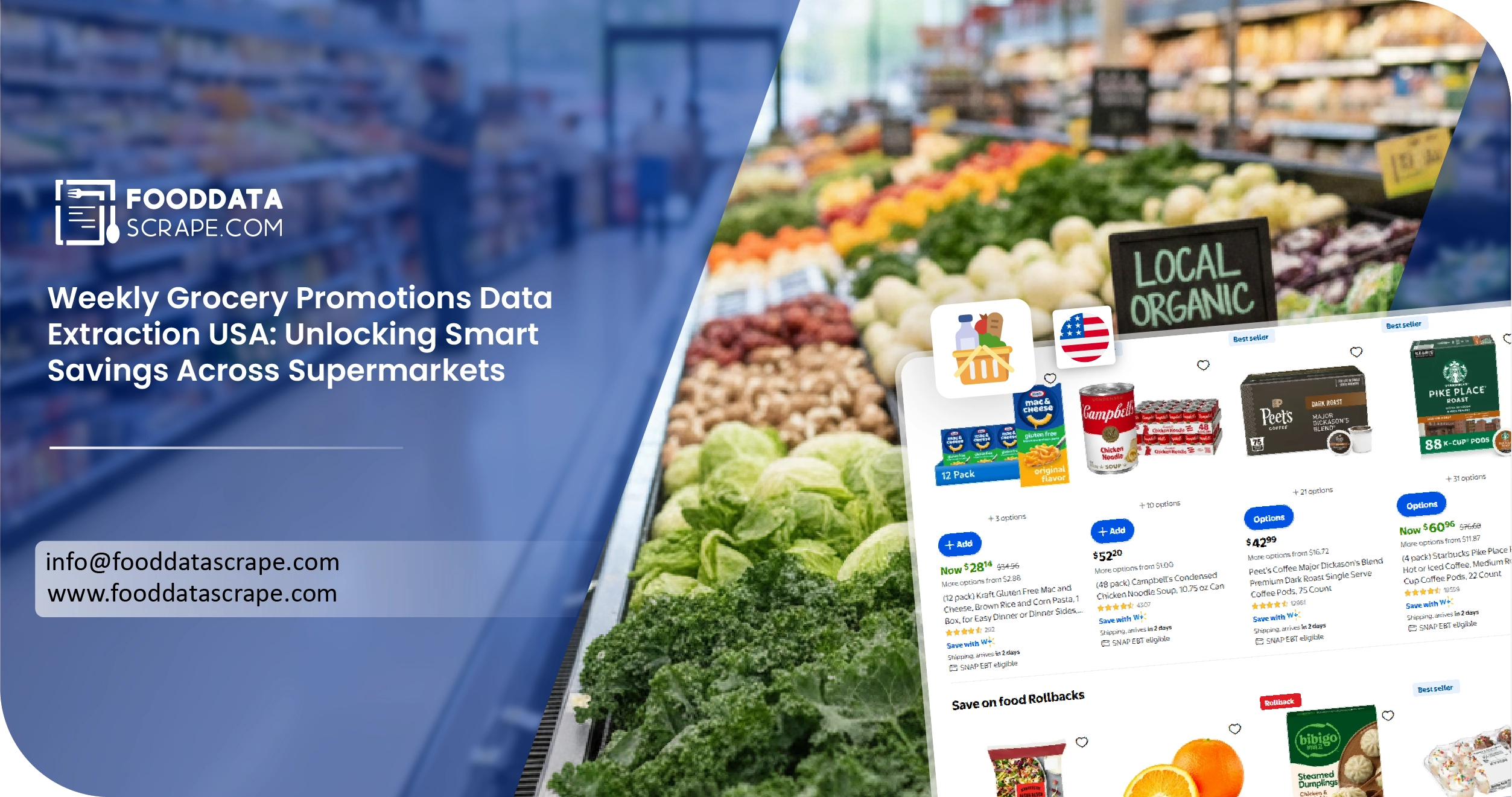 Weekly Grocery Promotions Data Extraction USA